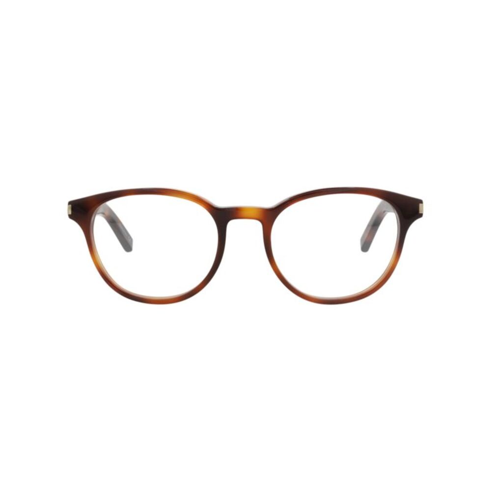 Saint Laurent Round-Frame Acetate Optical Frames Multi Unisex-Adult